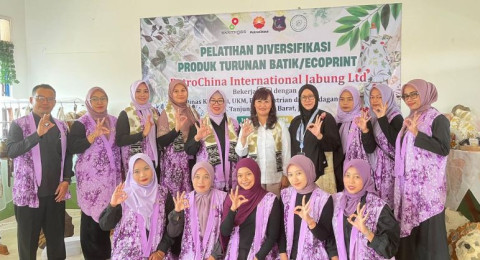 Didukung Penuh SKK Migas PetroChina, 10 Perajin Tanjab Barat Ikuti Pelatihan Produk Turunan Batik/Ecoprint di Kudus